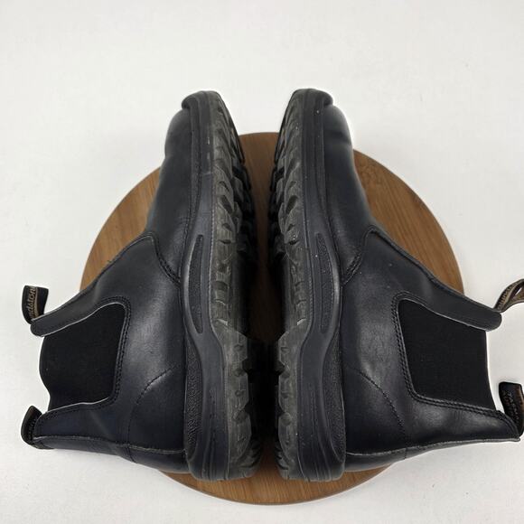 Blundstone Boots Mens Size 10.5 Black Chelsea Work Slip Resistant EH ASTM F2892 - Picture 10 of 14